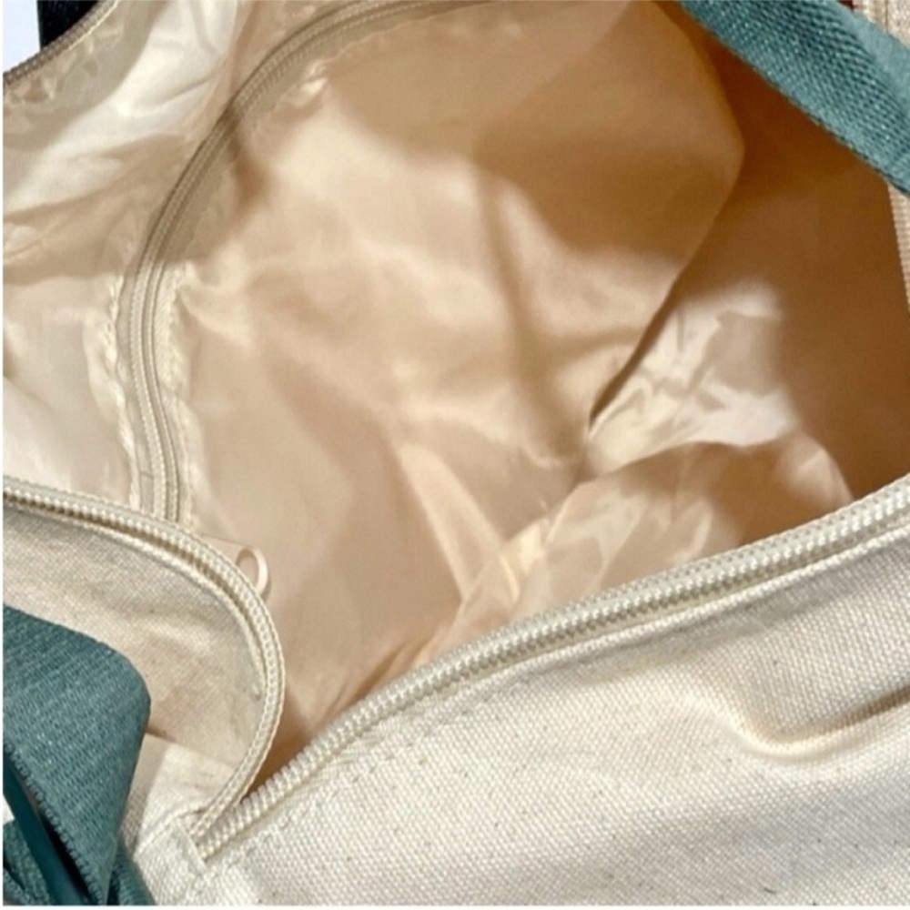 VS PINK Canvas Duffel Overnight Bag Weekender Travel Tote - Picture 7 of 9